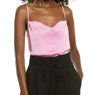 NWT Open Edit Camisole in Pink Crayon thumbnail 1