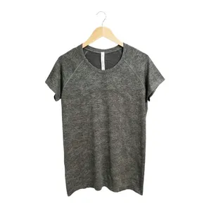 Lululemon swiftly tech short sleeve grey sage/dark olive thumbnail 4