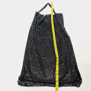 Superdown Caity Drape Dress in Black thumbnail 14