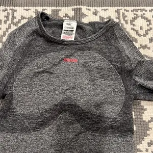 Gymshark FLEX SPORTS LONG SLEEVE CROP TOP‎ XS thumbnail 3