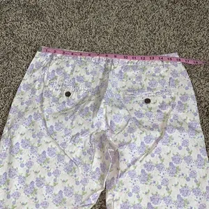 5/$30🎈 LOGG by H‎ & M women’s floral ankle pants size 12 thumbnail 9