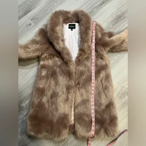 Express Teddy Jacket -‎ Tan thumbnail 6
