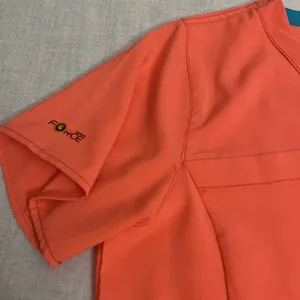 Carhartt Force women’s coral/peach quick dry performance scrub top size M thumbnail 4