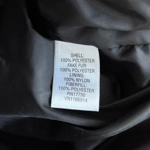 Y2K Xhilaration Puffer Vest M Black Sherpa Collar Fall Winter Gorpcore Utility thumbnail 5