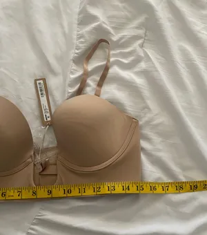SKIMS deep plunge shape wear plunge bra thumbnail 5