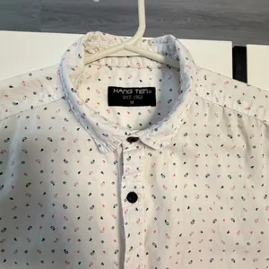hang ten men's white short sleeve shirt 🌵 paisley & cactus print ☀️ size m⁠ thumbnail 8