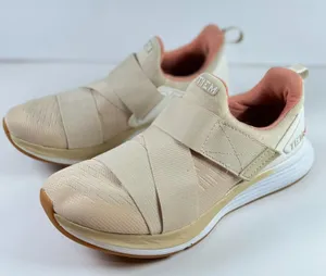 TIEM Latus Studio Fitness Womens Shoes Beige Athletic Training Sneakers Size 8 thumbnail 1