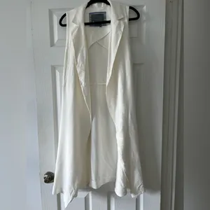 Anthropologie Draped longline Vest M/L thumbnail 2