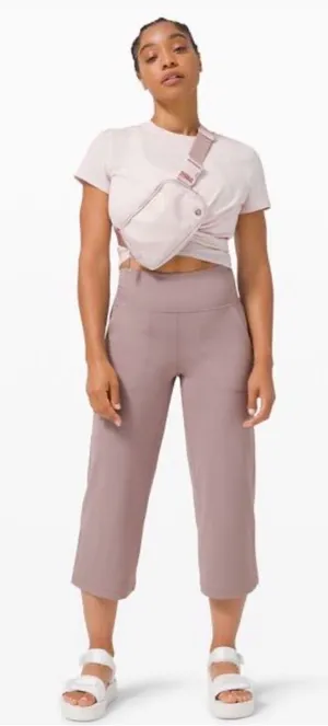 lululemon athletica Align Wide Leg Crop - Violet Verbena thumbnail 1