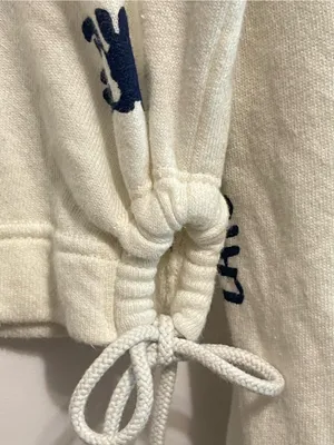 aerie OFFLINE™ Cream Pullover with Black Sun Graphic thumbnail 4