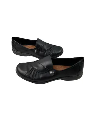 -Cobb Hill Paulette Slip On Loafers Womens Size 8.5 Black Leather Comfort Shoes thumbnail 3
