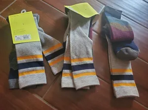 Mid weight knee high socks 6 pairs total size 9-9.5 new by all in motion… thumbnail 1
