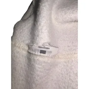 Abercrombie & Fitch Soft AF White Fleece Knit Long Sleeve Cropped Hoodie Size S thumbnail 4