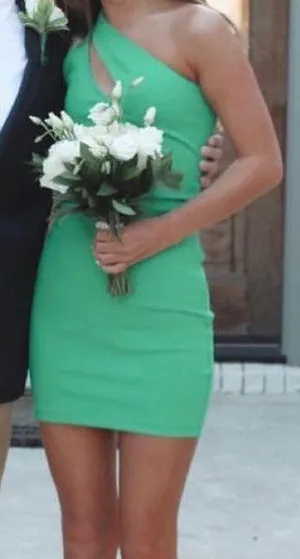 superdown Green Minidress thumbnail 4