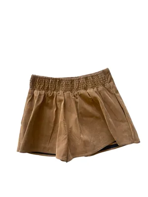 NWOT FREE PEOPLE X We The Free Paradise Found Suede Skort pocket M thumbnail 7