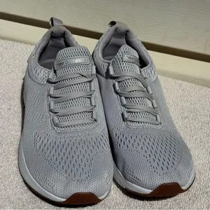 New Balance Cush+ Gray Knit Sneakers Comfort Walking Shoes Size 9.5 thumbnail 8