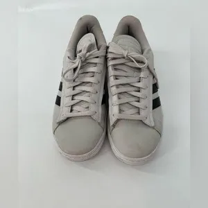 Adidas Men's Gray and Black Sneakers thumbnail 2