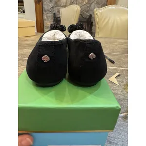 Kate Spade New York Women's Freya Ballet Flat Black Suede Women's‎ Size 7! thumbnail 9