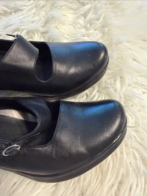 DANSKO Black Mary Jane Heeled Loafers - Women size 41 (USA 10)BNWOT leather thumbnail 2
