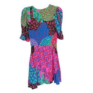 Rhode Pink Enchanted Leanna Mini Dress Size 4 Small thumbnail 4