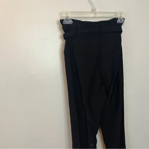Rehab Black Straight Skinny Leg Women's Trousers Pants Gold Accents Medium thumbnail 5