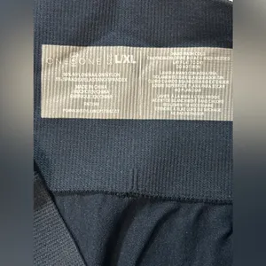 One5One Women Navy Blue Eyelet‎ Hem Cropped Activewear Casual Leggings L/XL thumbnail 13