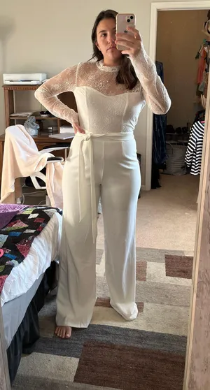 Lulus White Jumpsuit thumbnail 1