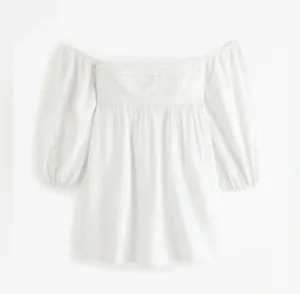 Abercrombie Dress White Mini Linen thumbnail 2