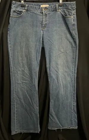 Michael Kors Women’s Classic Blue Denim Jeans SZ 14 thumbnail 1