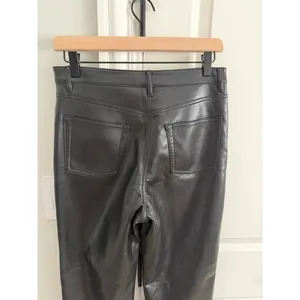 Aritzia Wilfred The Melina Pant Black Vegan Leather Size 6 Tall thumbnail 7