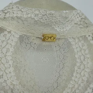 For Love & Lemons White Lace Silk Blend Ruffle Bodysuit Victorian Romantic Sz S thumbnail 6