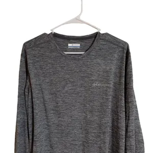 Columbia Shirt‎ Gray L Women Long Sleeve Crew Neck Activewear Hiking Outdoor thumbnail 2