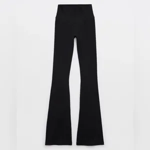 Aerie Offline Real Me Xtra Bootcut Legging in Black Size Small Short thumbnail 6