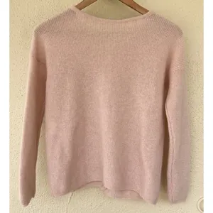 SEZANE Gaspard Mohair Alpaca Cardigan Button Down Rib Sweater XS Pink Coquette thumbnail 7