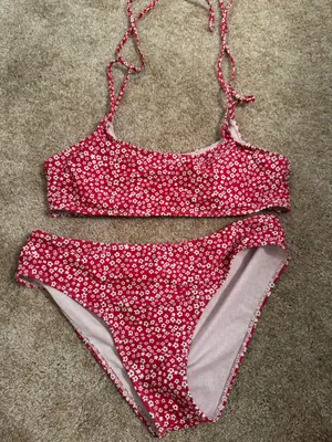 Swim suit Red Size L thumbnail 1