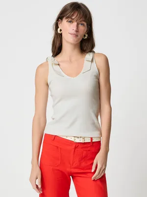 Set‎ of 2 J. Crew Bow-shoulder tank tops size XL thumbnail 6