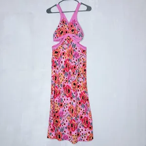 Hello Molly Cutely Preppy Floral Midi Dress thumbnail 4