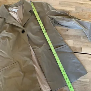 Topshop Tan Blazer 12 thumbnail 8