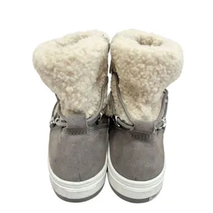 Blondo Waterproof Grey Suede Faux Fur Winter Boots Size 9.5M‎ thumbnail 8