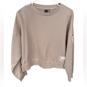 Adidas‎ Longsleeve Pullover Cropped Length Tan Sleeve size XS oversized thumbnail 3