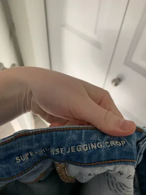 American Eagle Super High Rise Crop Jegging thumbnail 3