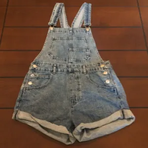 Free people shorts overalls size xs thumbnail 1