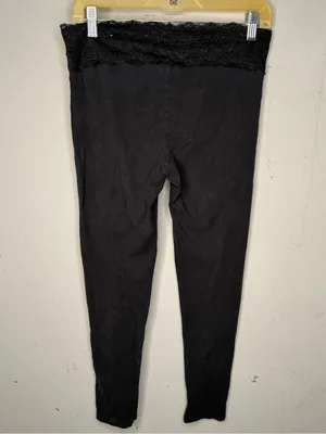 PINK Victoria's Secret Black Leggings thumbnail 3