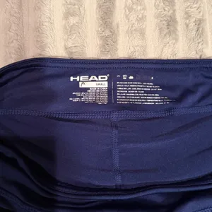 Head Womens Navy Blue Pleated Tennis Skort Size Small Activewear Skirt Pocket thumbnail 3