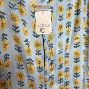 Free People Analise Printed Midi Skirt Floral NWT thumbnail 3