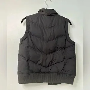 Gap Down Puffer Vest Women's Size XS Black Y2K Warm Ski thumbnail 2