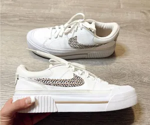 •Nike• Court Legacy Lift Platform Sneakers thumbnail 1
