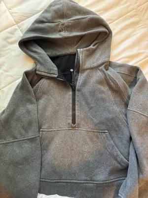 Grey Lululemon Scuba Hoodie thumbnail 1