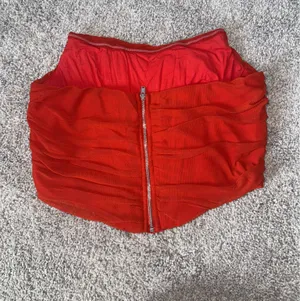 Orange strapless/corset top Size M thumbnail 3
