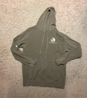 Bamboo Beach Juice Bar Hoodie Green Size M thumbnail 1